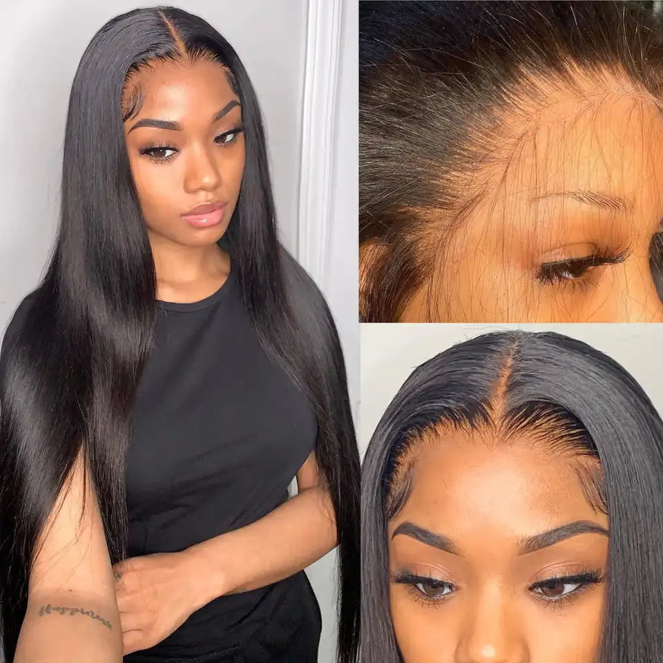Peruvian Straight Lace Front Wig