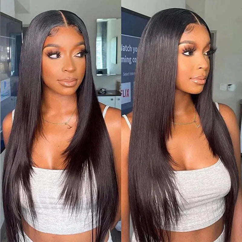 Peruvian Straight Lace Front Wig