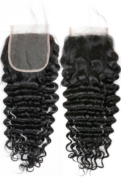 Deep Wave HD lace closure - Sajje Hair Collection