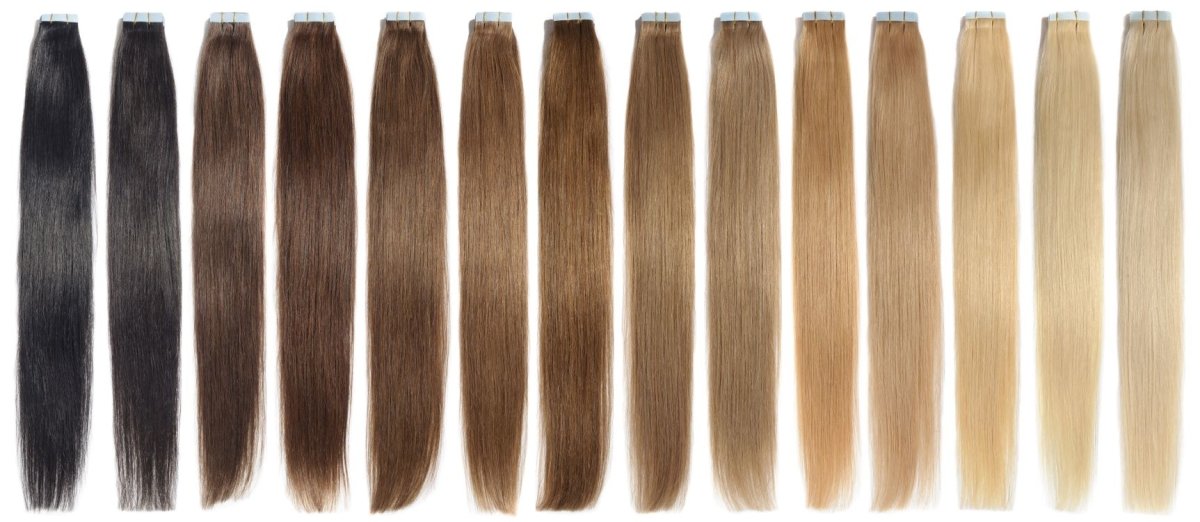 Premium Tape Ins - Sajje Hair Collection - Luxury hair extensions. Experience volume and flow with our easy to style hair.